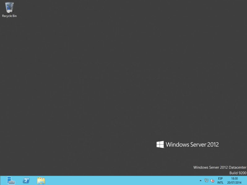 desktop windows 2012